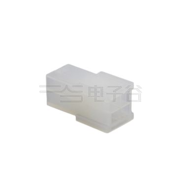 Pitch 4.20mm Female 双排 Housing 无耳 2X2Pin 本色 PA66,94V-2